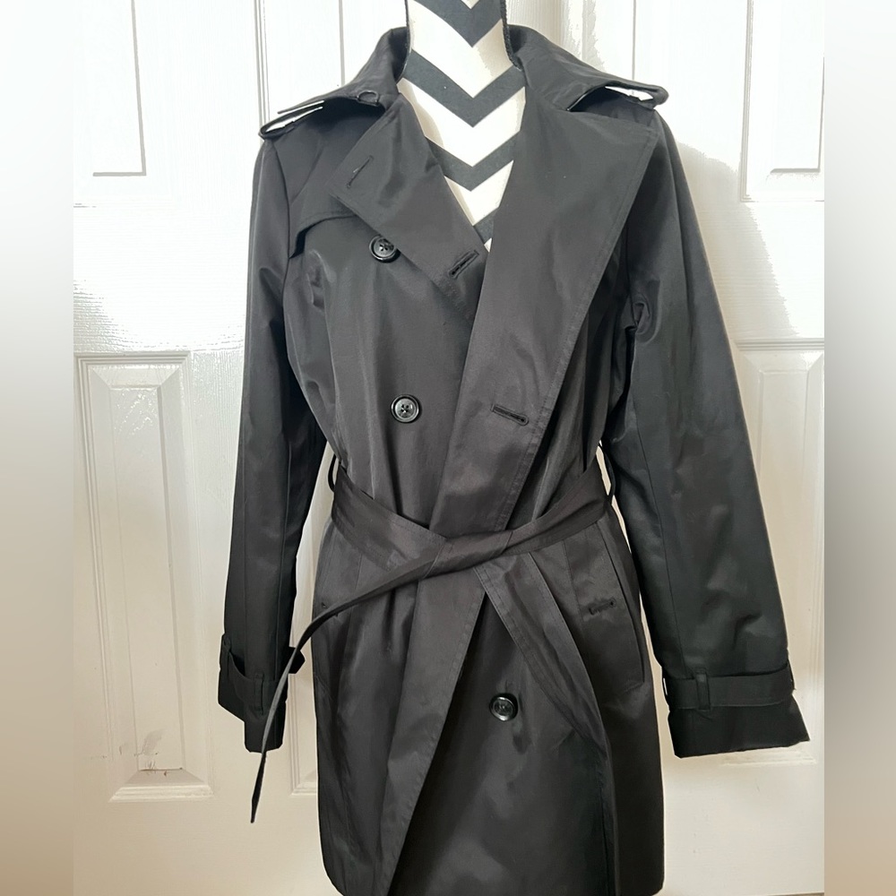 Michael Kors Black Trench Coat